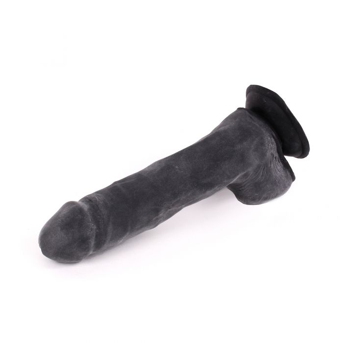 Kiotos Cox - Black Dildo Met Zuignap die echt aanvoelt 22,5 x 5 cm - Zwart