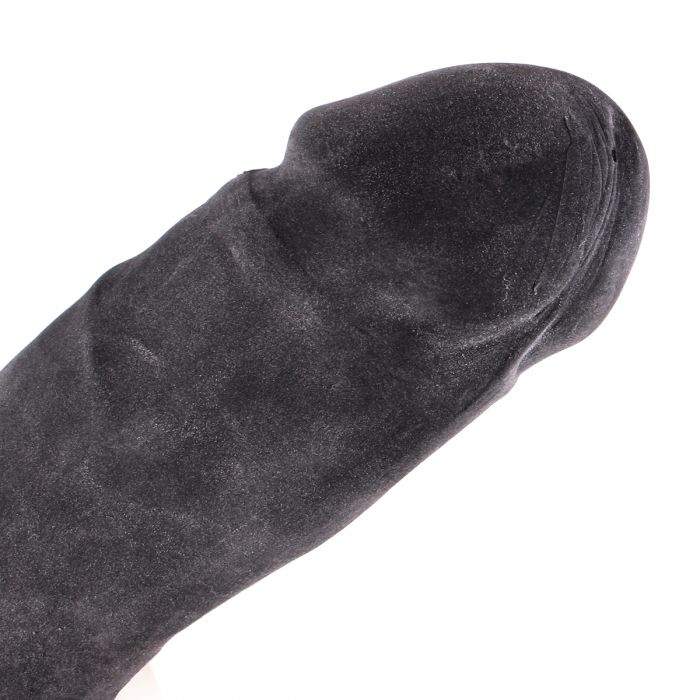 Kiotos Cox - Black Dildo Met Zuignap die echt aanvoelt 22,5 x 5 cm - Zwart