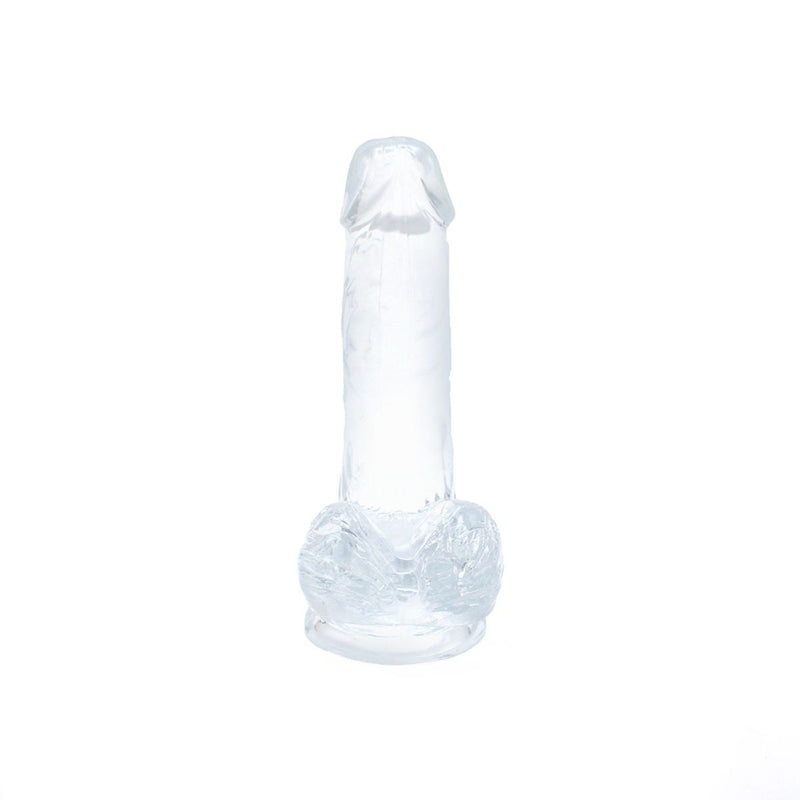 Kiotos Cox Clear - Dildo 02 - Transparante Dildo - Lengte 155 mm - Diameter 35 mm-Erotiekvoordeel.nl