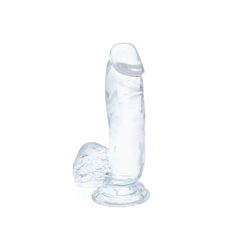 Kiotos Cox Clear - Dildo 02 - Transparante Dildo - Lengte 155 mm - Diameter 35 mm-Erotiekvoordeel.nl