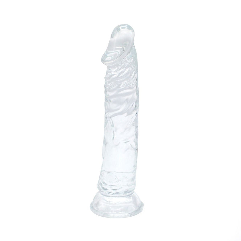 Kiotos Cox Clear - Transparante Dildo 04 - Lengte 215 mm - Diameter 40 mm - TPE-Erotiekvoordeel.nl