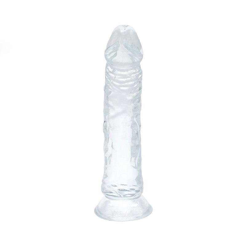 Kiotos Cox Clear - Transparante Dildo 04 - Lengte 215 mm - Diameter 40 mm - TPE-Erotiekvoordeel.nl