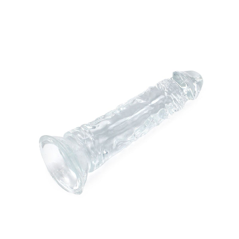 Kiotos Cox Clear - Transparante Dildo 04 - Lengte 215 mm - Diameter 40 mm - TPE-Erotiekvoordeel.nl