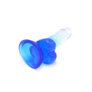 Kiotos Cox Color - Gekleurde Dildo 01 - 15,5 x 3 cm - Transparant/Blauw-Erotiekvoordeel.nl