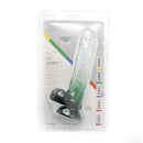 Kiotos Cox Color - Gekleurde Dildo 06 - 22,5 x 4,2 cm - Transparant/Groen-Erotiekvoordeel.nl