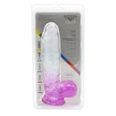 Kiotos Cox Color - Gekleurde Dildo 10 - 25 x 5,5 cm - Transparant/Paars-Erotiekvoordeel.nl