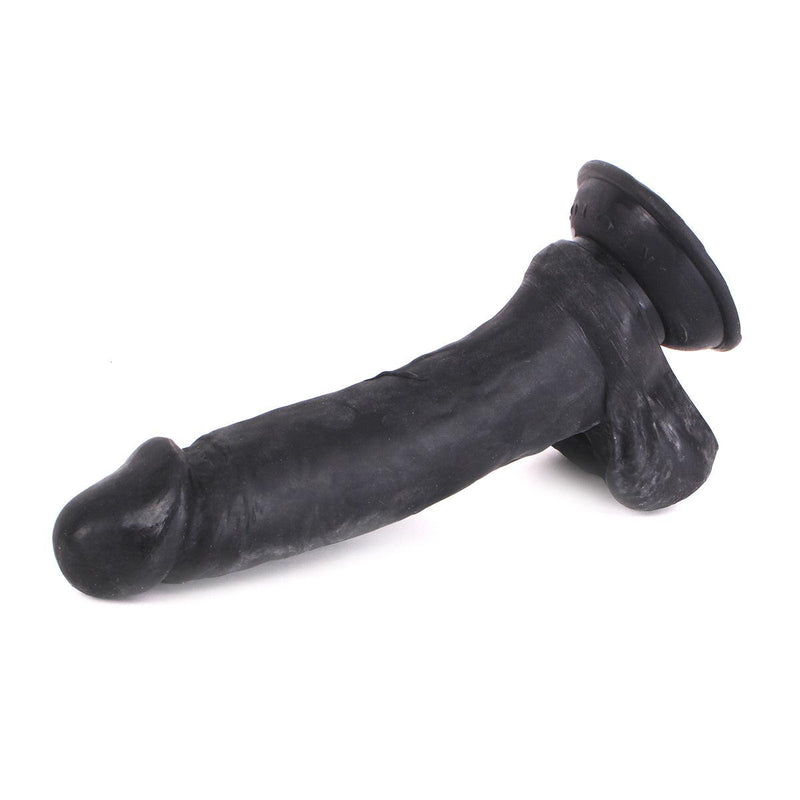 Kiotos Cox - Dildo 22 x 4,5 cm - Zwart-Erotiekvoordeel.nl