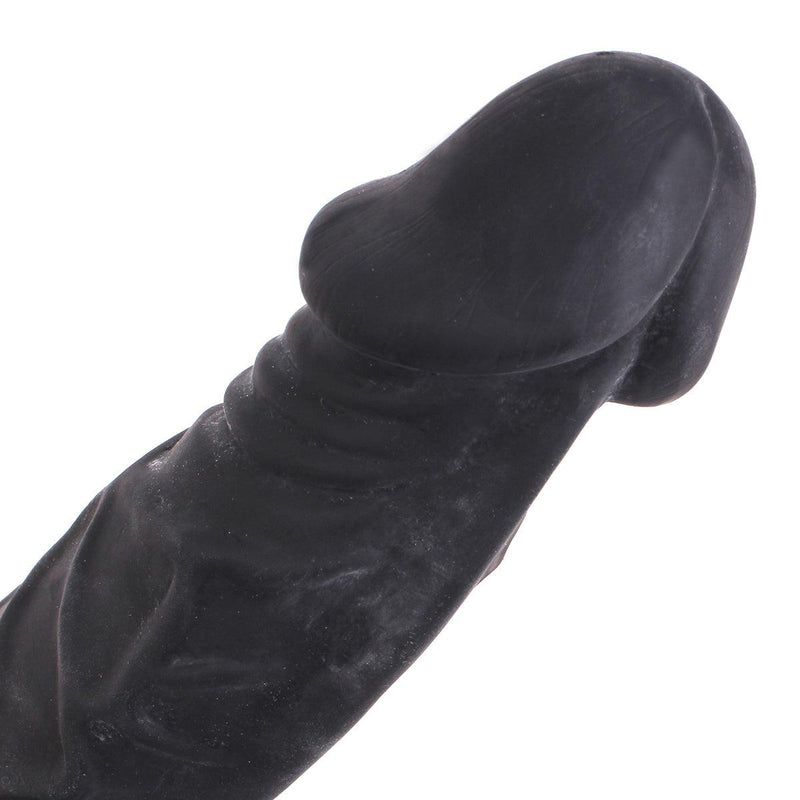 Kiotos Cox - Dildo 23 x 4 cm - Zwart-Erotiekvoordeel.nl