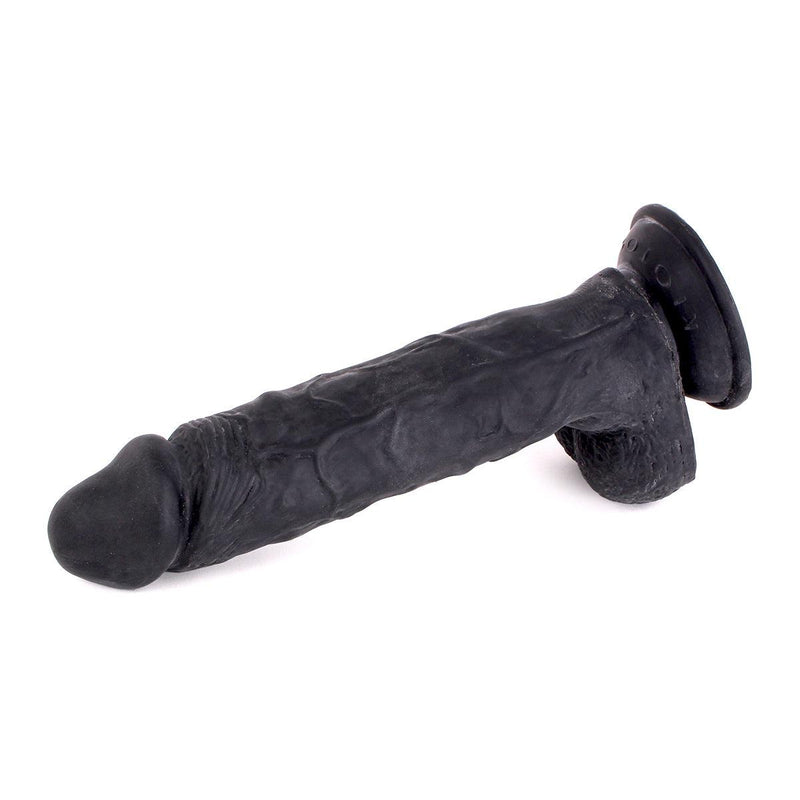 Kiotos Cox - Dildo 24 x 5,5 cm - Zwart-Erotiekvoordeel.nl