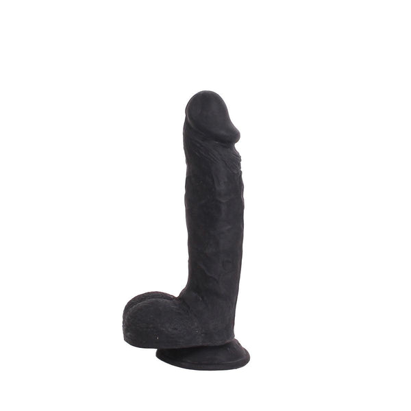 Kiotos Cox - Dildo 24 x 5,5 cm - Zwart-Erotiekvoordeel.nl