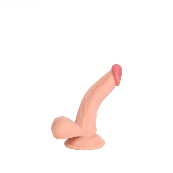 Kiotos Cox - Dildo Met Zuignap 16 x 4 cm - Lichte Huidskleur-Erotiekvoordeel.nl