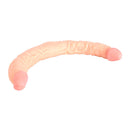 Kiotos Cox - Dubbele Dildo 40 x 3,6/3,8 cm - Lichte Huidskleur-Erotiekvoordeel.nl