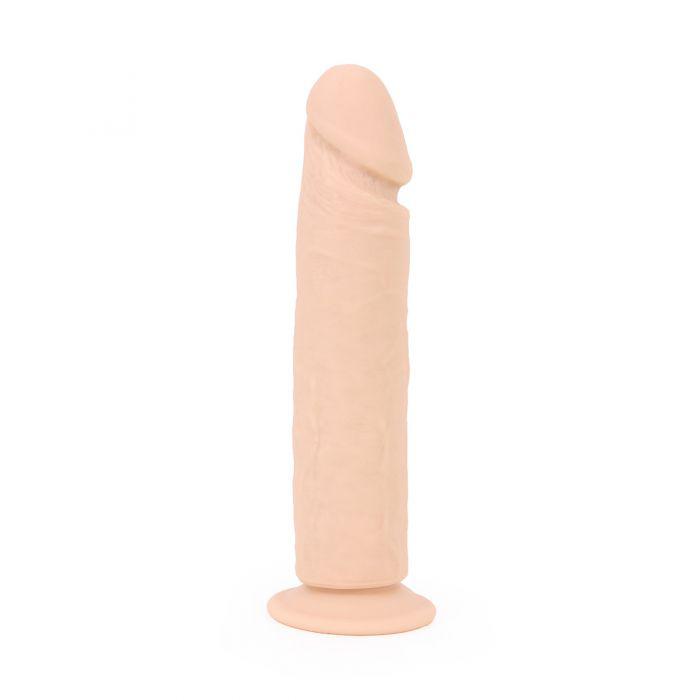 Kiotos Cox - Rechte Siliconen Dildo Met Zuignap 23 x 5 cm - Lichte Huidskleur-Erotiekvoordeel.nl