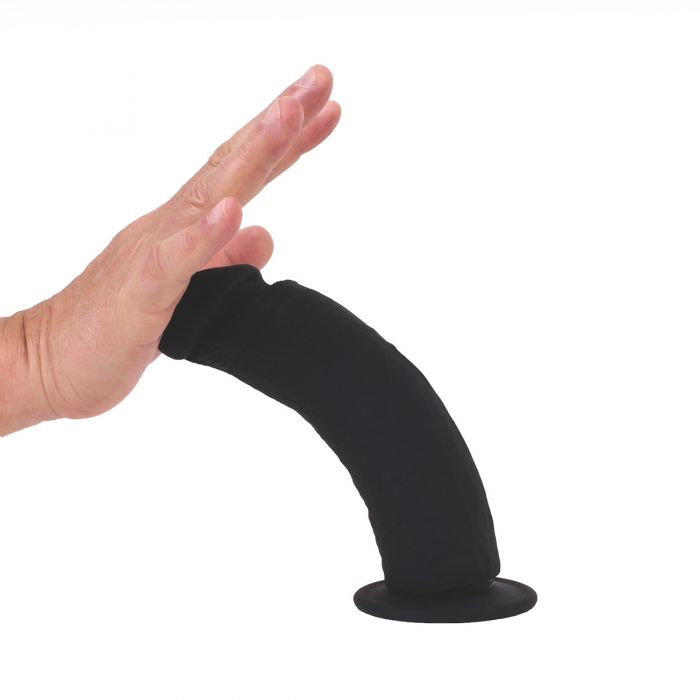 Kiotos Cox - Siliconen Dildo Met Zuignap 23 x 5 cm - Zwart