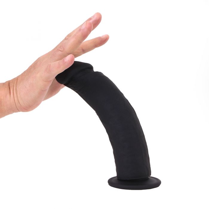 Kiotos Cox - Siliconen Dildo Met Zuignap 25 x 5 cm - Zwart