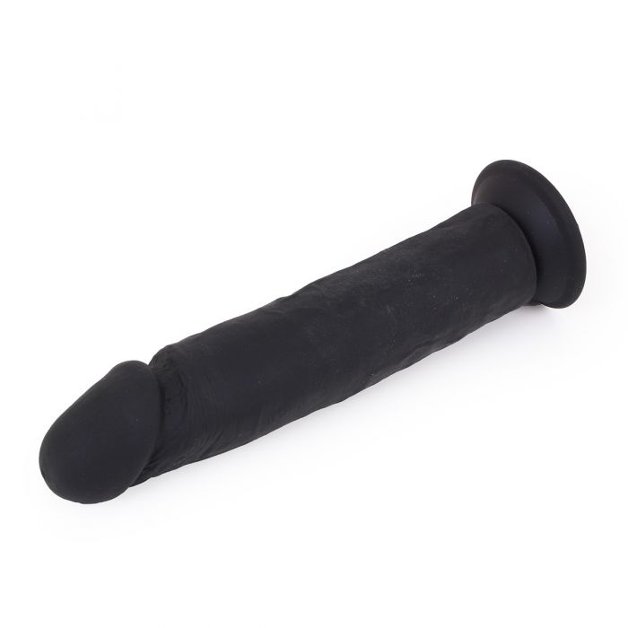 Kiotos Cox - Siliconen Dildo Met Zuignap 25 x 5 cm - Zwart