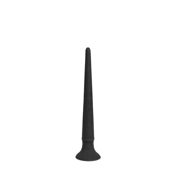 Kiotos Cox - XXL dildo Van 30 cm lang Met Diameter Van 12 mm > 30 mm - Zwart