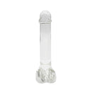 Kiotos Gladde Glazen Dildo 17 x 3 cm - Transparant