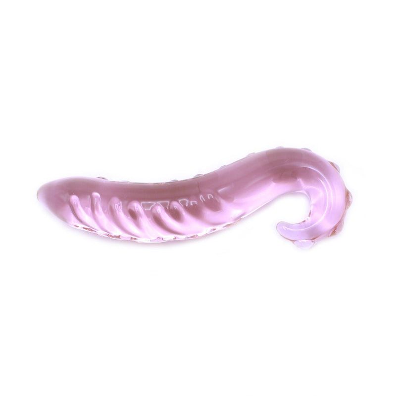 Kiotos Glass - Glazen Dildo/Plug Pink Tentacle - Roze-Erotiekvoordeel.nl