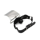 Kiotos Leather - Gag Met Toiletrol Houder-Erotiekvoordeel.nl