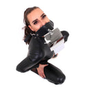 Kiotos Leather - Gag Met Toiletrol Houder-Erotiekvoordeel.nl