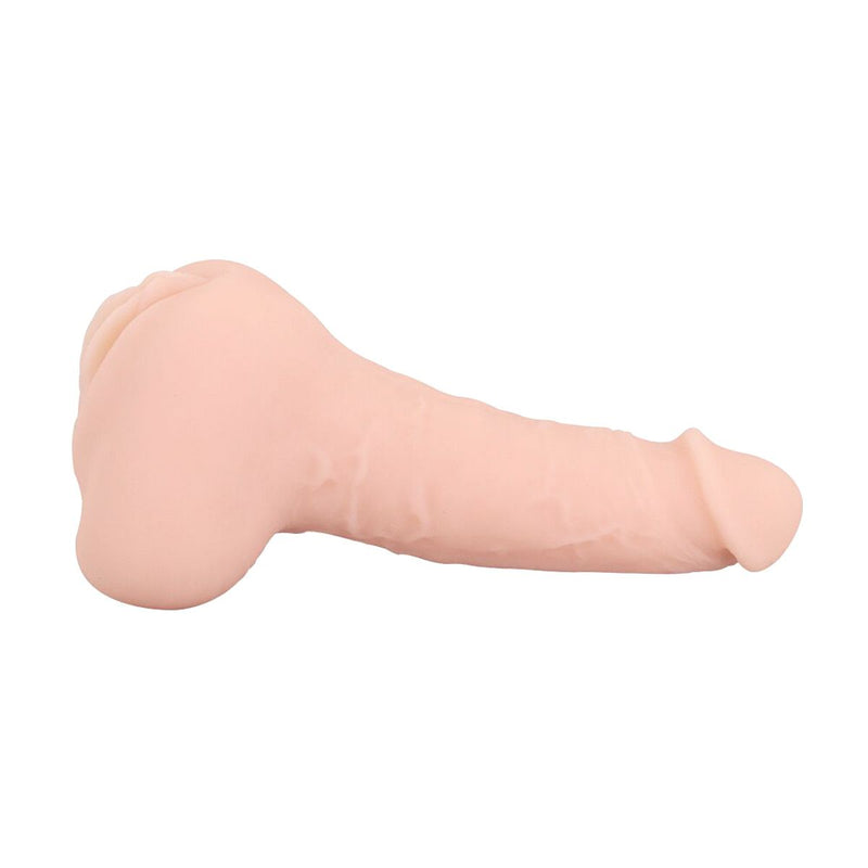 Kiotos - Masturbator & Dildo Pussy 2-in-1 - lichte huidskleur-Erotiekvoordeel.nl