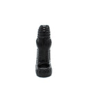 Kiotos Monstar 05 - Penis Sleeve - Penisverlenging - Met Ball Stretcher Opening - Diameter Ø 50 mm - Siliconen - Zwart-Erotiekvoordeel.nl