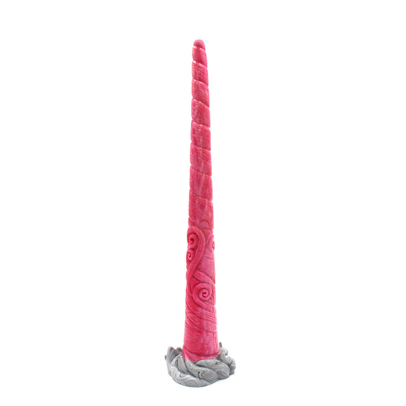 Kiotos Monstar - Dildo Beast 21 - Roze/Grijs/Wit-Erotiekvoordeel.nl