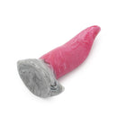 Kiotos Monstar - Dildo Beast 27 - 21 x 5.8 cm- Roze/Grijs/Wit-Erotiekvoordeel.nl