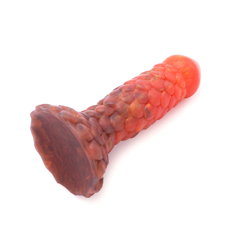 Kiotos Monstar - Dildo Beast 40 - 19 x 4.8 cm - Roze/Goud