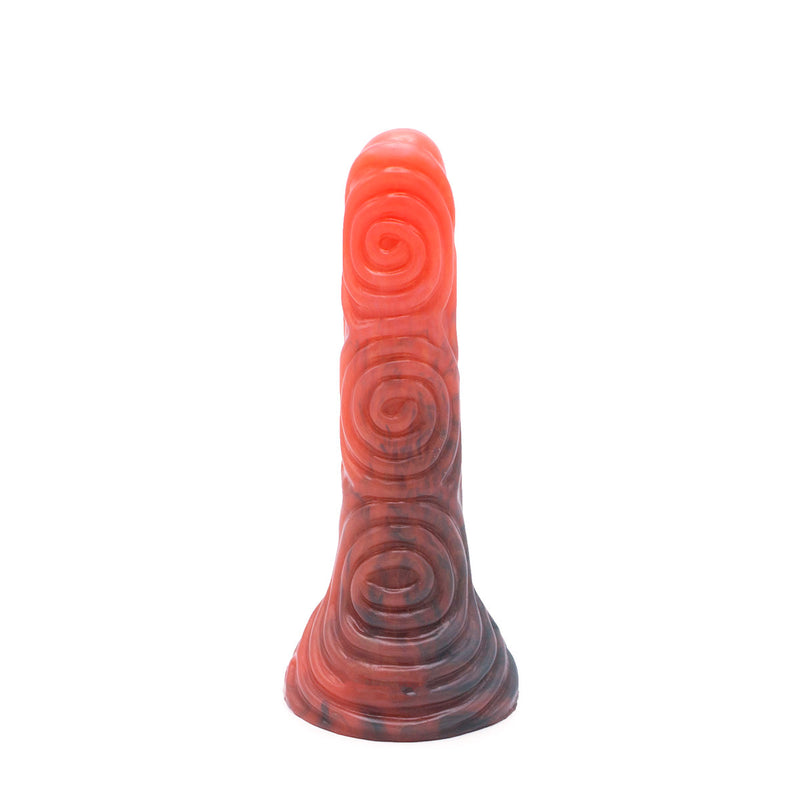 Kiotos Monstar - Dildo Beast 41 - 21 x 4.3 cm - Rood/Roze/Groen