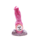 Kiotos Monstar - Dildo Beast 43 - 22 x 7 cm - Rood/Wit/Zwart