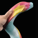 Kiotos Monstar Dildo Beast 85 - Dildo in de Vorm van een Slang - 39 cm - 10 cm - Multicolour-Erotiekvoordeel.nl