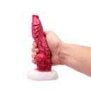 Kiotos Monstar - Dildo Beast No. 46 - 20.5 x 3.8 cm - Roze/Rood/Wit