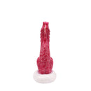 Kiotos Monstar - Dildo Beast No. 46 - 20.5 x 3.8 cm - Roze/Rood/Wit