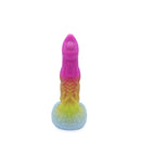 Kiotos Monstar - Dildo Beast No. 49 - Roze/Wit/Geel