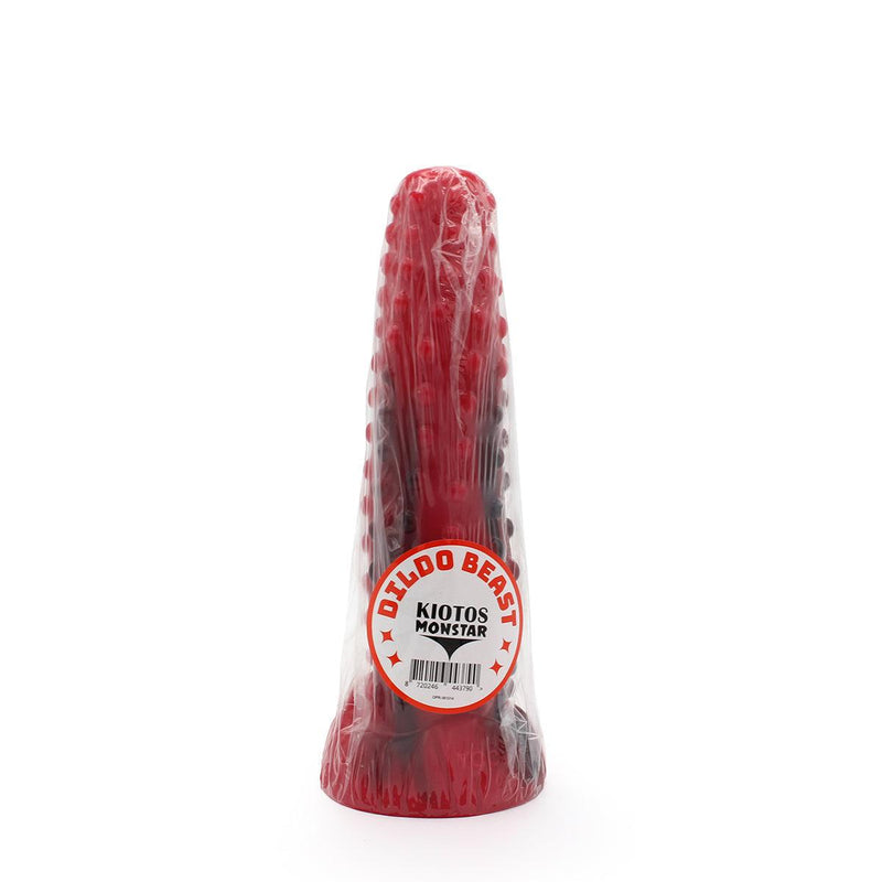 Kiotos Monstar - Dildo Beast Tentacle - 14 - 22.5 x 5.3 cm - Rood