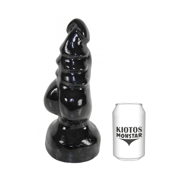 Kiotos Monstar - Hulk - Dildo - 27 x 9 cm - Zwart-Erotiekvoordeel.nl