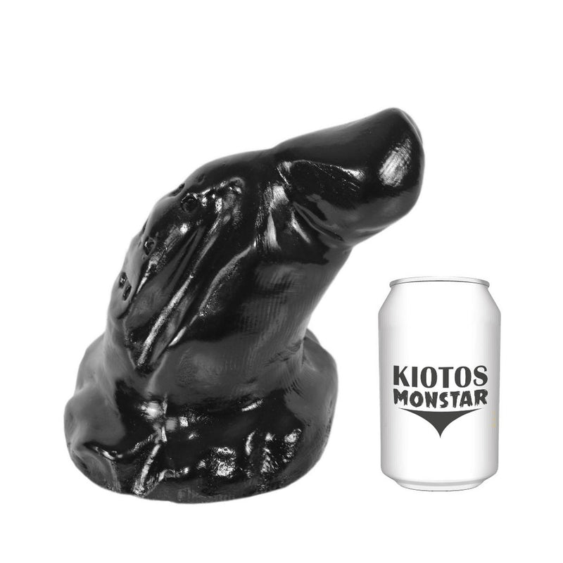 Kiotos Monstar - Lizzard - Dildo - 22,5 x 8,5 cm - Zwart-Erotiekvoordeel.nl