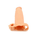 Kiotos Realistic Penis Sleeve van 19 cm met Vibrator Bullet Houder en Ball Stretcher - Boost Je Intieme Momenten!-Erotiekvoordeel.nl