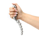 Kiotos Steel - Curve Steel Dildo Ridges - Dildo met Ribbels - RVS-Erotiekvoordeel.nl