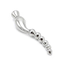 Kiotos Steel - Curve Steel Dildo Ridges - Dildo met Ribbels - RVS-Erotiekvoordeel.nl