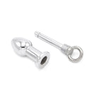 Kiotos Steel - Holle Buttplug Van RVS Met afsluitschroef - Small