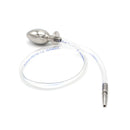 Kiotos Steel - Holle Penisplug verbonden Met Holle Buttplug