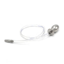 Kiotos Steel - Holle Penisplug verbonden Met Holle Buttplug