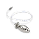 Kiotos Steel - Holle Penisplug verbonden Met Holle Buttplug