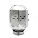 Kiotos Steel - Luxe Hoofdkooi van RVS - Hoofdmasker - 2550 gram - Diameter nek 41 cm-Erotiekvoordeel.nl