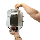 Kiotos Steel - Luxe Hoofdkooi van RVS - Hoofdmasker - 2550 gram - Diameter nek 41 cm-Erotiekvoordeel.nl