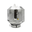 Kiotos Steel - Luxe Hoofdkooi van RVS - Hoofdmasker - 2550 gram - Diameter nek 41 cm-Erotiekvoordeel.nl