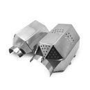 Kiotos Steel - Luxe Hoofdkooi van RVS - Hoofdmasker - 2550 gram - Diameter nek 41 cm-Erotiekvoordeel.nl